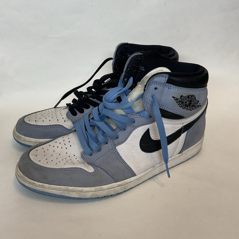 Nike Air Jordan 1 Retro OG High University Blue Sneakers Shoes size 10,5